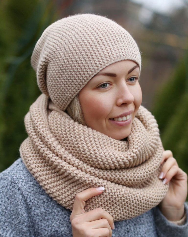 Шарф снуд спицами с описанием схемы: 92 фото новинки, подборка лучших вариантов моделей 2019