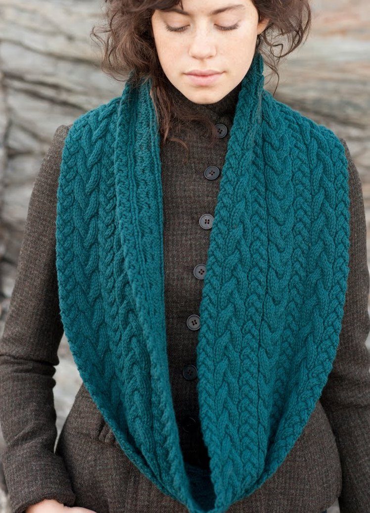 Шарф снуд спицами с описанием схемы: 92 фото новинки, подборка лучших вариантов моделей 2019