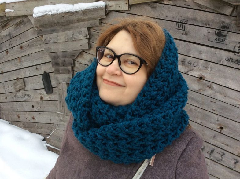 Шарф снуд спицами с описанием схемы: 92 фото новинки, подборка лучших вариантов моделей 2019