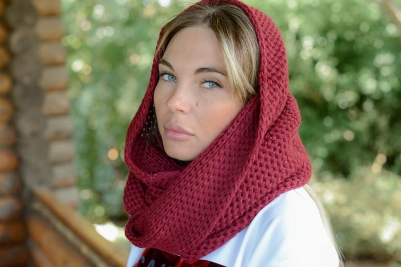 Шарф снуд спицами с описанием схемы: 92 фото новинки, подборка лучших вариантов моделей 2019