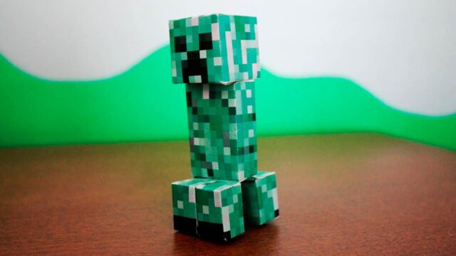 Крипер из бумаги