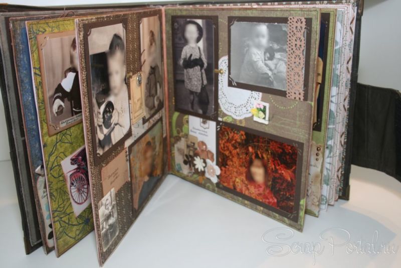 Фотоальбом своими руками, как сделать - фото примеров