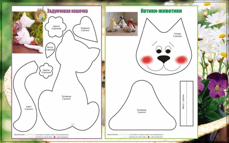 Новогодние игрушки из фетра: выкройки, фото, пошаговое описание