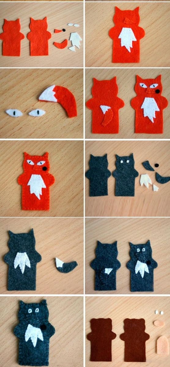 Новогодние игрушки из фетра: выкройки, фото, пошаговое описание