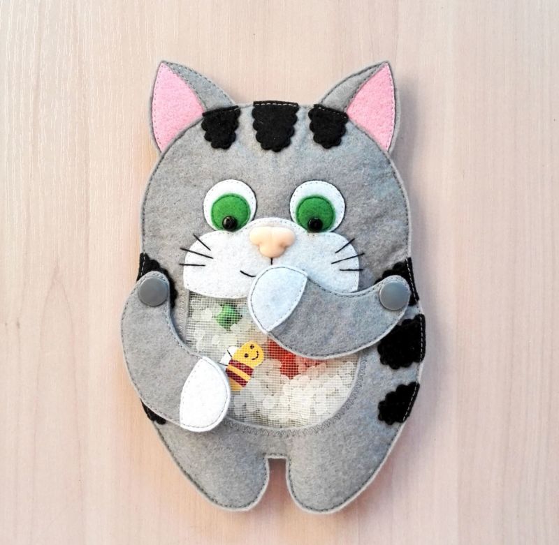 Новогодние игрушки из фетра: выкройки, фото, пошаговое описание
