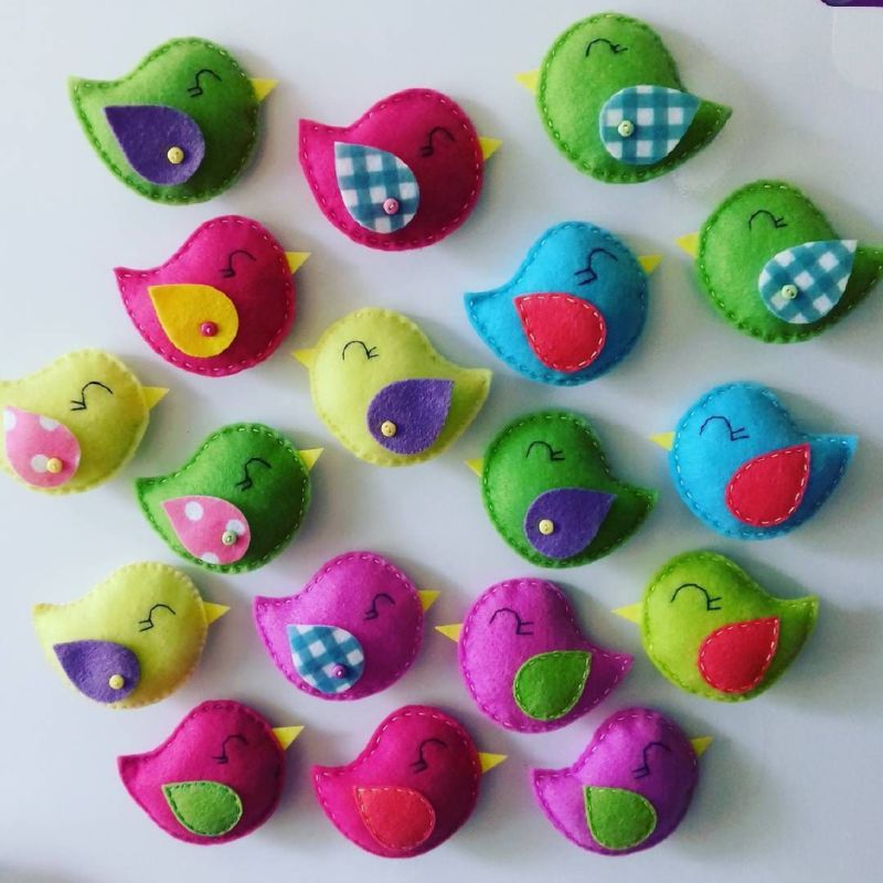 Новогодние игрушки из фетра: выкройки, фото, пошаговое описание