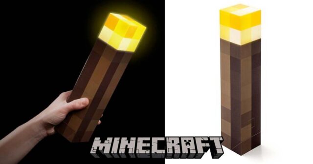 факел из minecraft