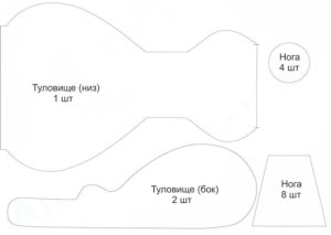Выкройки мягких игрушек: бесплатные для скачивания и пошива своими руками