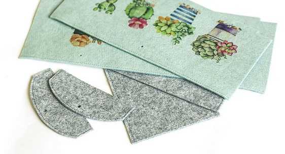 Поделки из фетра своими руками: схемы и шаблоны