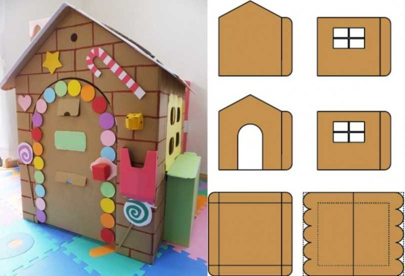 Поделки из картона - 122 идеи, что можно сделать из цветной бумаги для детей