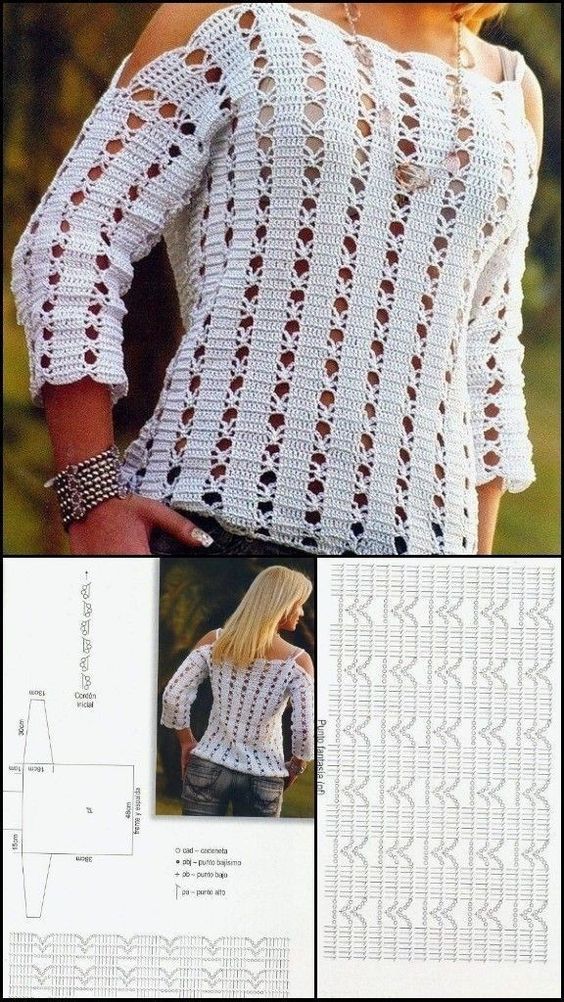 Вязание крючком для начинающих - схемы с подробным описанием, фото и видео