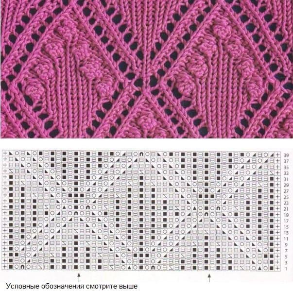 Ажур с шишечками