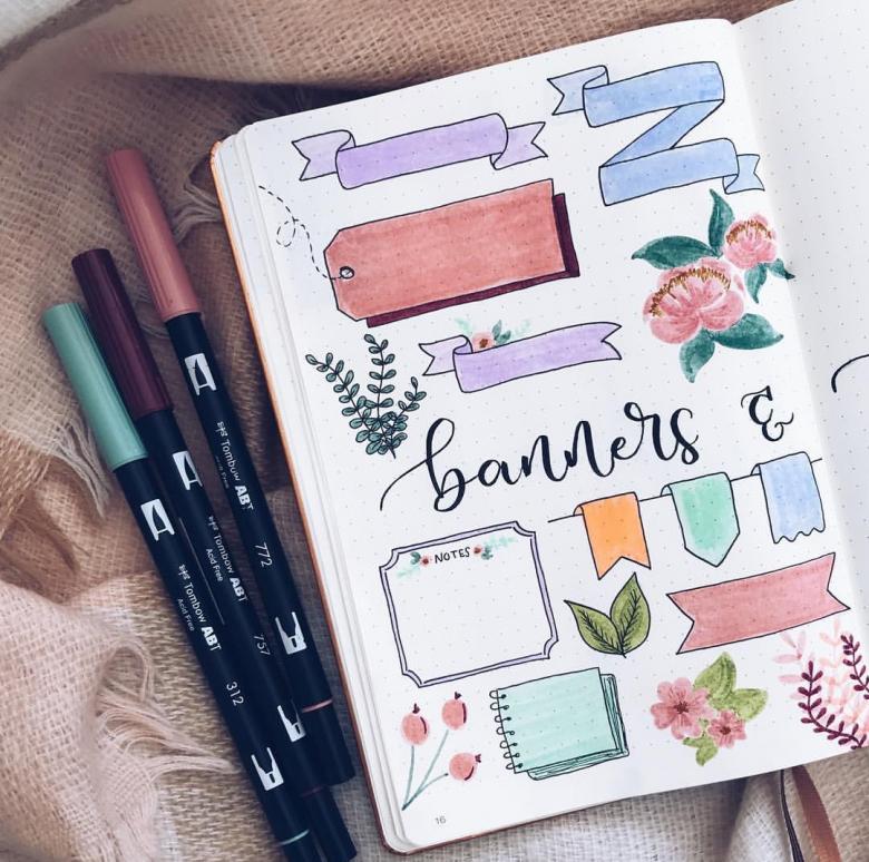 Идеи для личного дневника - обзор способов необычного оформления, фото идеи