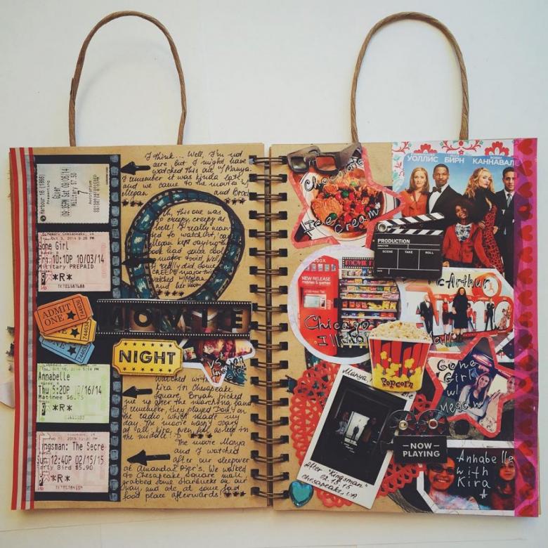 Идеи для личного дневника - обзор способов необычного оформления, фото идеи