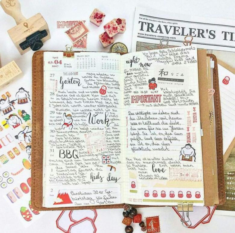 Идеи для личного дневника - обзор способов необычного оформления, фото идеи