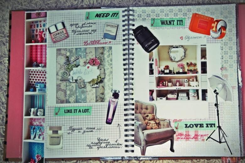 Идеи для личного дневника - обзор способов необычного оформления, фото идеи