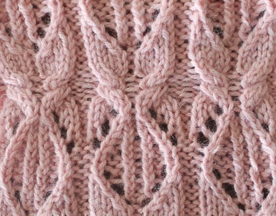 Крупный ажур