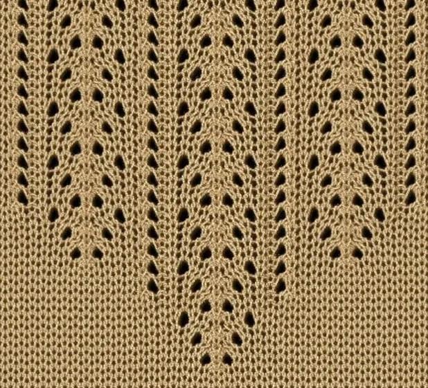 Лицевой гладью