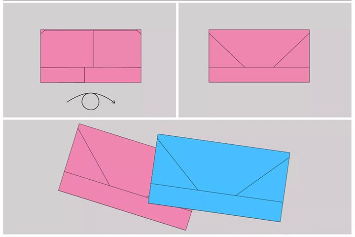 Пошаговая сборка волка-оригами
