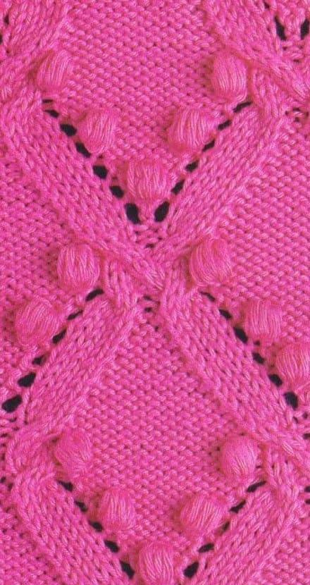 Ромбы и шишечки