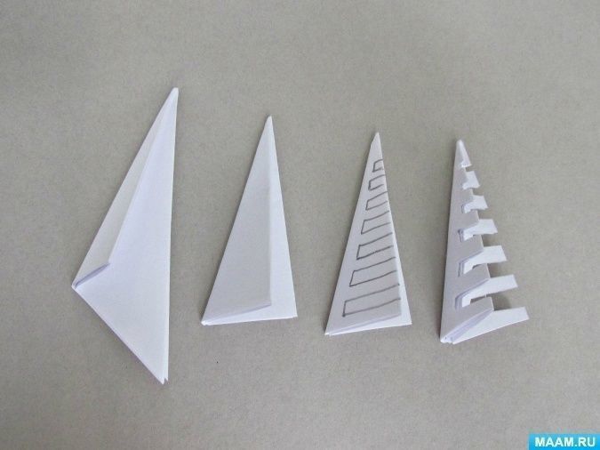 Простые поделки из бумаги для детей 5 лет пошагово со схемами