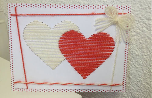 изготовить открытку своими руками к Дню матери 4