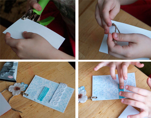 открытки День матери своими руками объемный цветок 2