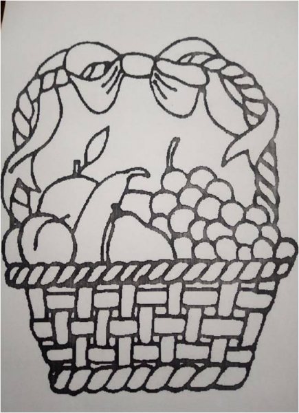 Аппликация фрукты (81 фото): шаблоны фруктов для создания детской поделки