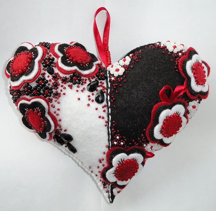 Поделки из фетра своими руками: схемы и шаблоны