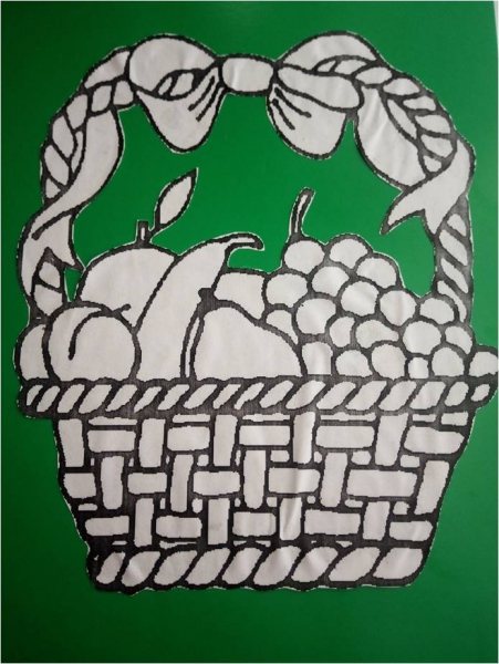 Аппликация фрукты (81 фото): шаблоны фруктов для создания детской поделки