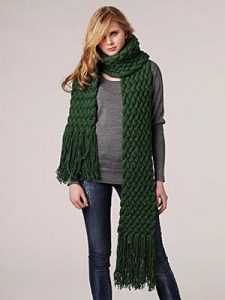 10 крутых узоров для вязания шарфа спицами