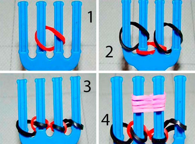 Схемы плетения браслетов из резинок: как сделать своими руками простое и оригинальное украшение?