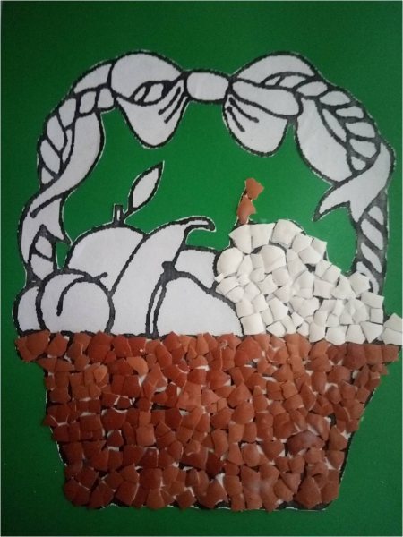 Аппликация фрукты (81 фото): шаблоны фруктов для создания детской поделки