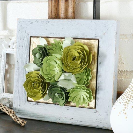 Создайте необычное панно с помощью цветов из бумаги Создайте необычное панно с помощью цветов из бумаги