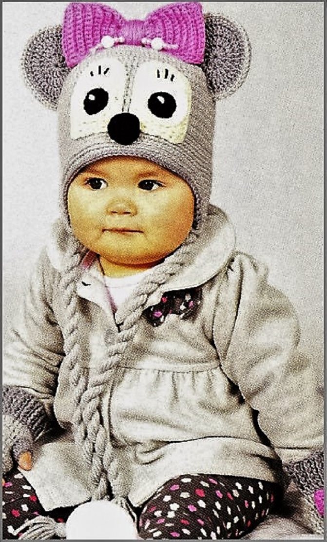 Схемы вязания крючком колпаков с описанием