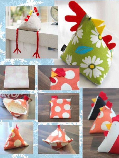 100 и 1 петух своими руками в разных техниках рукоделия: только лучшие мастер-классы по созданию символа 2017 года