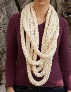 10 крутых узоров для вязания шарфа спицами
