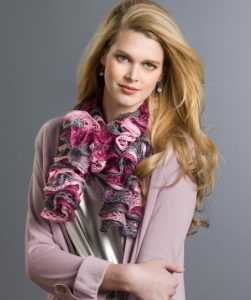 10 крутых узоров для вязания шарфа спицами