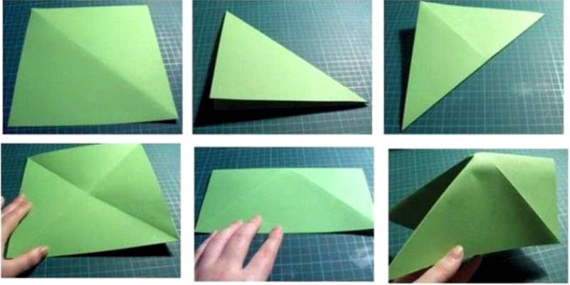 Лягушка-оригами из бумаги: простые схемы с фото