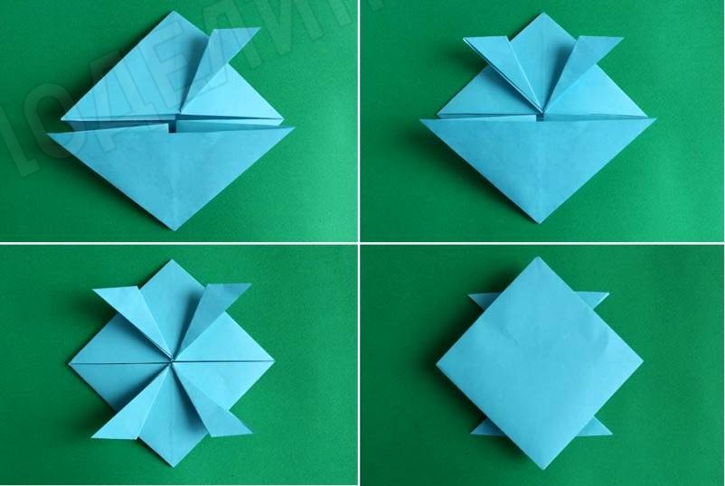 Лягушка-оригами из бумаги: простые схемы с фото
