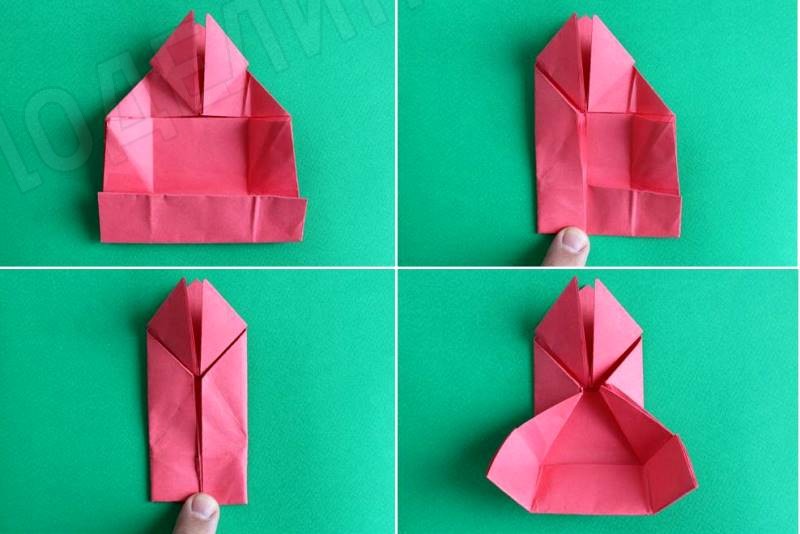 Лягушка-оригами из бумаги: простые схемы с фото