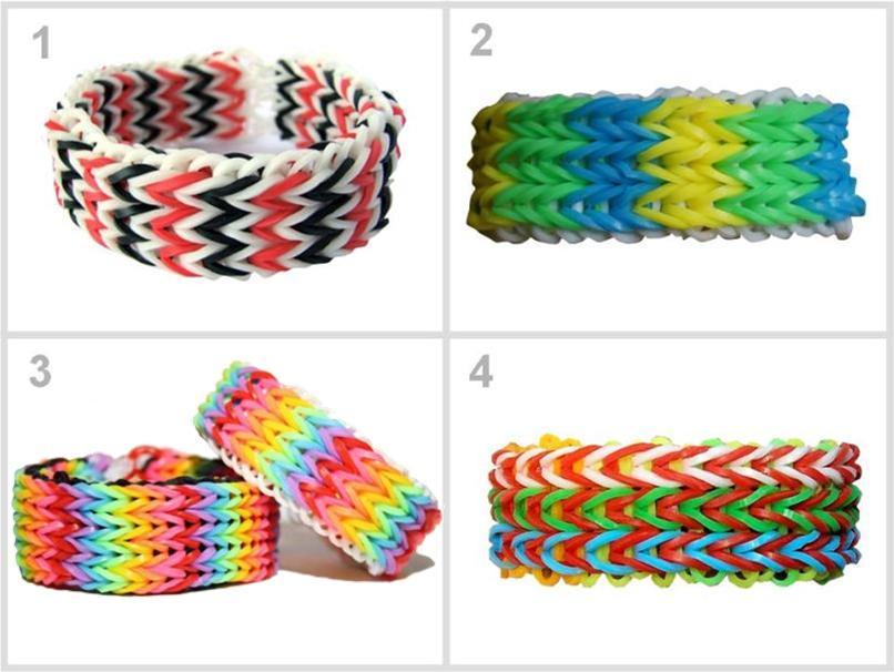 Плетение из резинок на станке: простые легкие схемы для начинающих и сложные для опытных мастеров