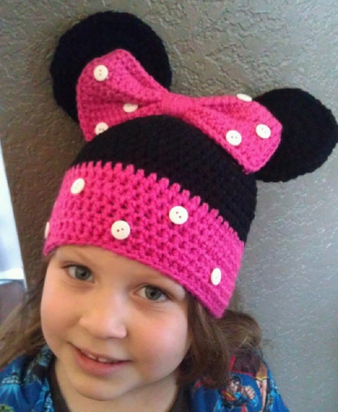 Схемы вязания крючком колпаков с описанием