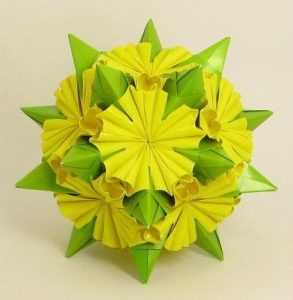 Оригами цветок из бумаги схема: от кактуса до розы