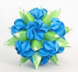 Оригами цветок из бумаги схема: от кактуса до розы