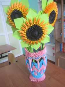 Оригами цветок из бумаги схема: от кактуса до розы