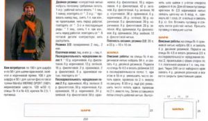 Мужская шапка спицами