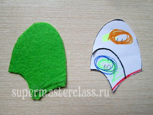 Красивые петушки из фетра