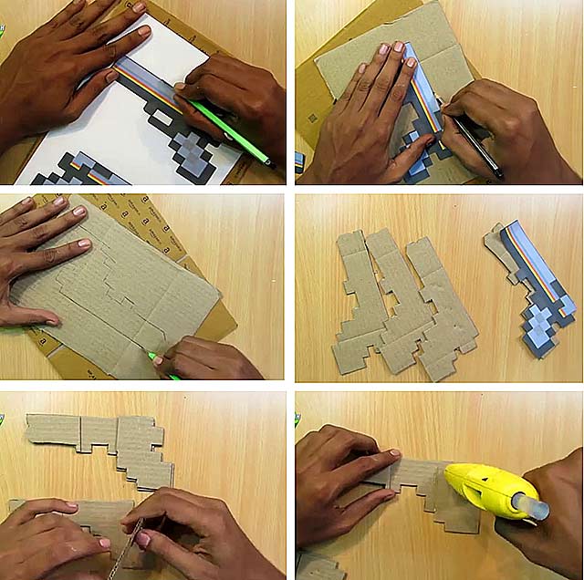 Как сделать из бумаги пистолет, который стреляет резинками: легкая схема своими руками