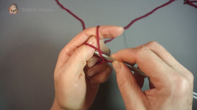 Носочки на двух спицах с описанием